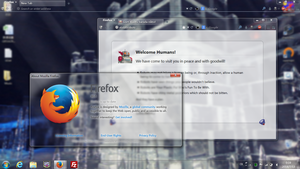 Transparent Style Firefox